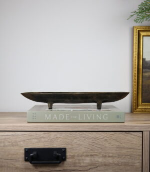 Antique Finish Metal Bowl- By Arma Home Art