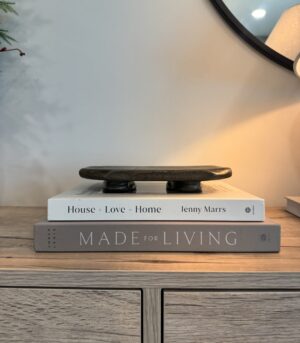 Handmade Brown Clay Riser - By Arma Home Art