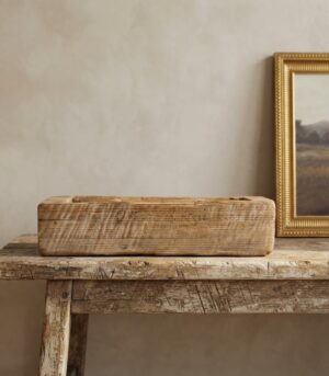 Vintage Wooden Spice Box Curated in India